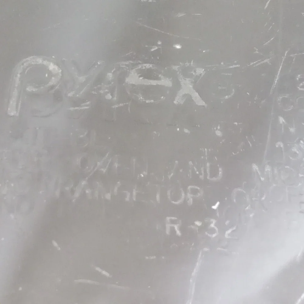 Pyrex 233 Clear Glass 3 Quart Oblong Baking Dish 13x9x2 USA Made Casserole Pan
